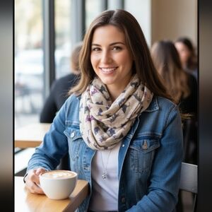 Unbranded Cats Infinity Scarf Fun Quirky